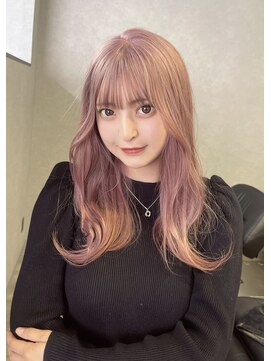 シエンゴールド(CIEN gold) ピンクベージュ/ピンクカラー/暖色カラー#浜松駅#カラー