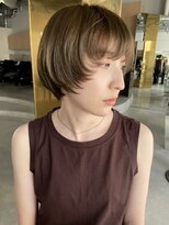 スクリーン(SCREEN)&nbsp;ホワイトグレージュ/デジタルパーマ/チェリーブラウン/三宮/元町