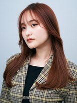 ヘアサロンガリカアオヤマ(hair salon Gallica aoyama)&nbsp;シースルーバング顔周りレイヤー髪質改善ナチュラルワンカール