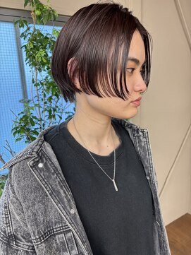 フェンヘアーアイス 中目黒(Fen.hair ici) 大人可愛い美人似合わせレイヤーショートボブカット