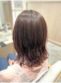 ナチュラルコテ巻き風パーマ