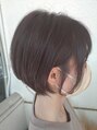 ティアトロアンドリミテバイティアトロ(teatro&limite by teatro)&nbsp;首元のスッキリとした丸みショートボブで朝のセットも楽々に！