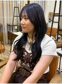 ゆるふわパーマ/うる艶髪/ゆる巻き/韓国風/ラフウェーブ/小顔