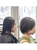 大分ショート/ショートボブ/長めショート/20代30代