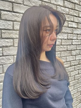 オーガニック ライフ 若葉 鶴ヶ島(organic+life) 黒髪ロング◎冬の大人艶髪ストレート韓国風