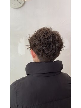 メリオル(MELIOR) ハンサムショート+クリっとパーマ