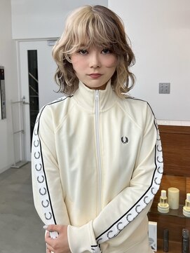 リヴ オオサカ(LIV OSAKA) デザインカラー×レイヤー/ブリーチ/ダブルカラー【梅田】