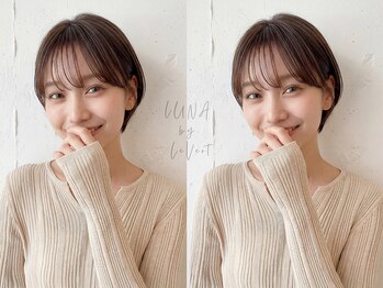 ルナバイルヴェール(LUNA by LeVert)の写真/LUNAが得意とする顔周りカットでワンランク上の垢抜け感を体験!可愛い~キレイまで理想の仕上がりに♪