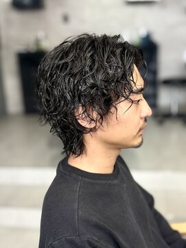 サン 福井工大前店(SUN) メンズパーマ/ニュアンス/フェザー/フェード/眉毛/バーバー