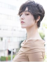 シャンプー 本店(SHAMPOO)&nbsp;モードなこなれショートはハイライトをきかせて