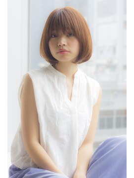 ラフ フロム ガーデン(Laf from GARDEN) 【Ramie寺尾拓巳】大人かわいいワンカール切りっぱなしボブ