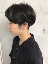 リアン(Lien)&nbsp;Lien☆エフォートショート×アッシュブラウン×厚めバング