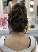 アップスタイル 【結婚式】【ヘアセット】【イベント】