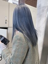 リリー(Lilley)&nbsp;【Lilley 稲永麻衣】アイスブルー+ハイトーンカラー 天神/今泉