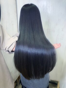 アンフィユヌキャトル(AnFye une Qatll) 【髪質改善】【縮毛矯正】＋ジュエリーシステム【髪質改善】