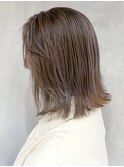 ショコラベージュ_外ハネボブセクションカラー_ba387371