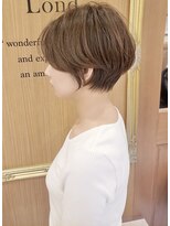 ロンドプロフィール 浦和(Lond profil)&nbsp;浦和ショートヘアショートカット韓国白髪ぼかし白髪染めボブ