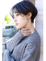 イーズ 鎌倉(e's) 《e's イーズ鎌倉美容室》人気No.1◎黒髪大人ナチュラルショート