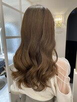 ランド 原宿表参道(LAND)&nbsp;ベージュカラー/艶カラー/ヘアアレンジ/ヘアセット