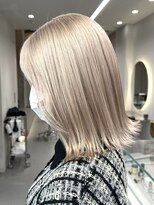 ソル ジングウマエ(SOL JINGUMAE)&nbsp;ミルクティーベージュダブルカラーインナーカラーケアブリーチ