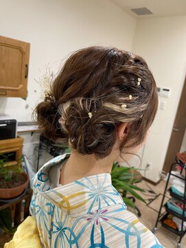 レイファ(REIFA) 浴衣着付けヘアアレンジ