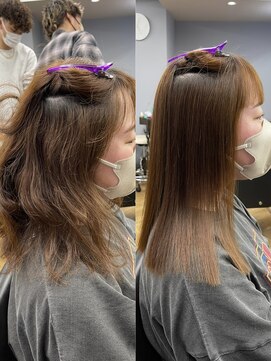 シカ 神戸三宮元町店(Cica) 縮毛矯正 ストレート 神戸 三宮美容室 髪質改善 元町