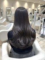 ザックラフィネ(ZACC raffine)&nbsp;グレーベージュ/レイヤーロング/ブリーチなしカラー