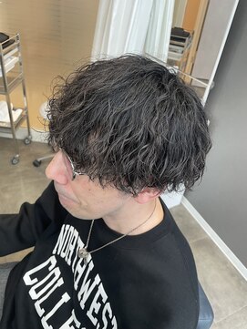 ブランシェ 西松山店 マッシュ×波巻きスパイラル