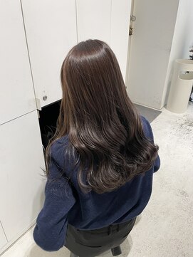 ロイリー バイ ローウェ 立川(Loely by Louwe) ブリーチなしオリーブベージュ