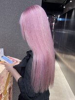 ペレ 栄店(PELE)&nbsp;切りっぱなしボブ/エアリーロング/美髪/ピンクブラウン/栄