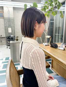 ノエ(noe) ボブ×ハイライトカラーR-4