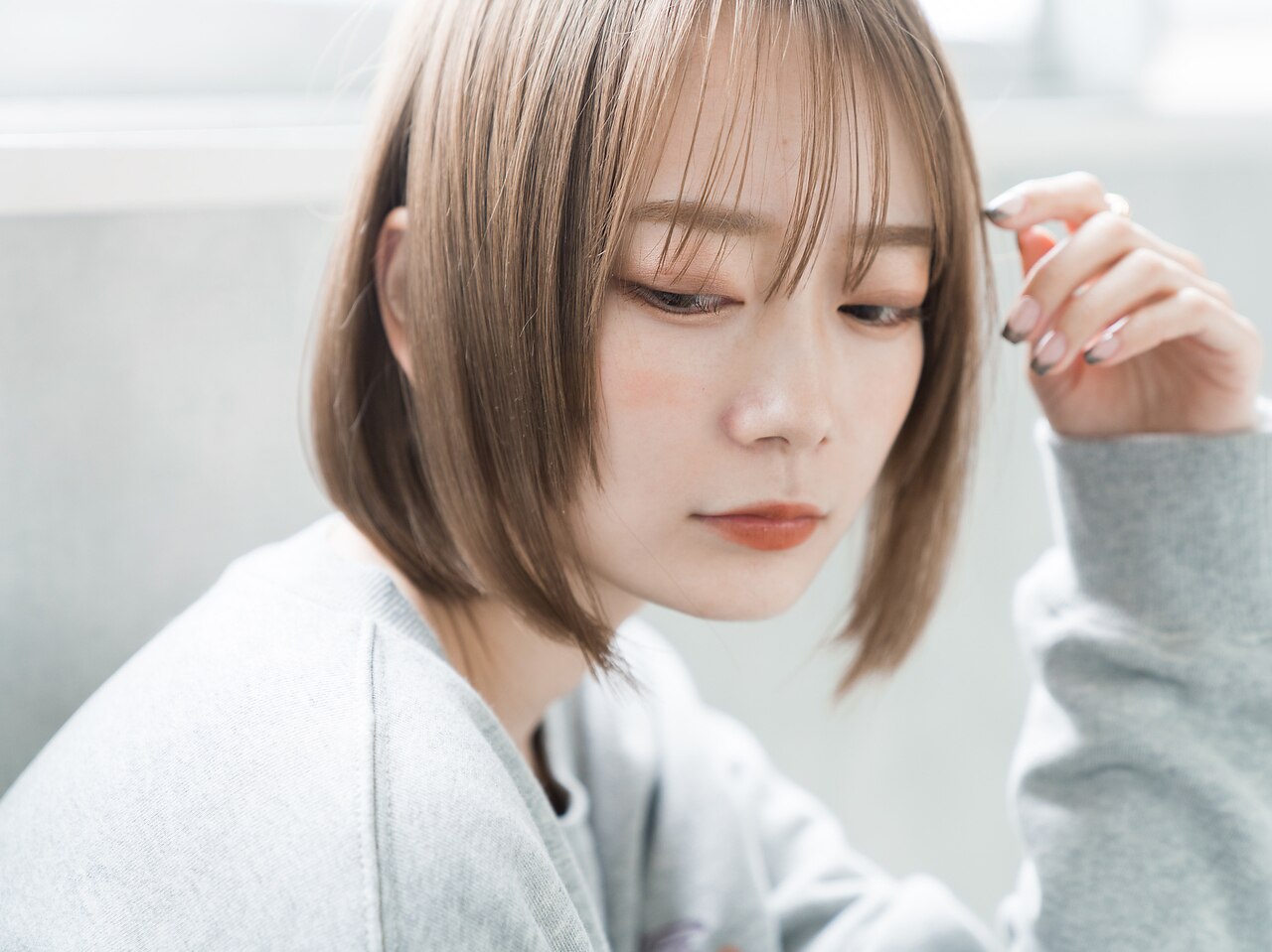 ☆明るくできる白髪染めカラーカット☆炭酸泉☆