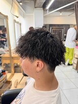 アイズ 海老名(AIZU) ツイストスパイラルパーマ 王道マッシュ アイロン風パーマ