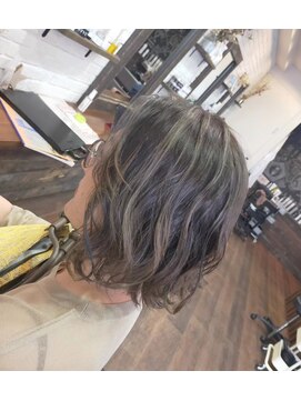 ゴエン(goen hair lounge) 大人ハイライト