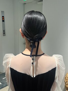 エイゾー 銀座(EIZO) タイトシニヨン / お呼ばれヘア