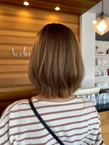 ビーグレイス シモエド店&nbsp;レイヤーボブ × 20代トレンド感UP