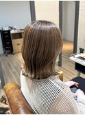 ナチュラル白髪ぼかしハイライト