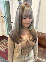 トロニー(TLONY) レイヤースタイル/ツートーンカラー/渋谷美容室