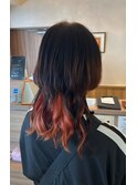 20代30代◎クラゲカット×インナーカラー小顔レイヤー