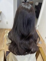 ヴィンス(vince)&nbsp;【reimi】オリーブベージュ/韓国風レイヤーカット/髪質改善