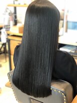 エクファ ヘアエステアンドスパ(ex-fa hair esthe&spa)&nbsp;黒髪/クラゲヘアー/オリーブグレー/小顔/ココアベージュ/南草津