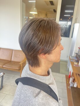 フィール アドバンス 袋井(feel advance) メンズくびれヘア × ash beige