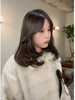 ハーパーズ 渋谷(harpers)&nbsp;グロスブラウンミディアムヘア