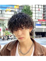 アストラ(ASTRA)&nbsp;MEN’S HAIR/波巻きツイストスパイラル/リバースセンターパート