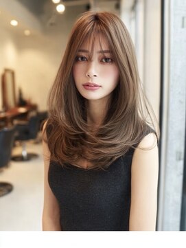 ダル 渋谷/表参道(DAL.) 韓国レイヤーロングレイヤー顔回りレイヤーハッシュカット