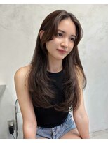 リコヘアー(LiCO HAIR)&nbsp;那覇/イメチェン/ピンクベージュ/アンブレラカラー/前髪