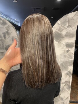 ブレス ヘアアンドスパ 湘南台(bless hair spa) コントラストハイライト