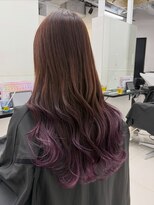 アライブ ハラジュク(ALIVE harajuku) ブリーチインナーバレイヤージュグラデーションカラー夕貴