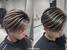 アフォルトゥーナ(A'fortuna)の雰囲気（バレイヤージュ、シャドウルーツ、髪質改善、縮毛矯正、メンズ）