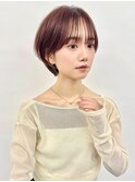 マッシュショート ショートカット 丸みショート 福岡ショート